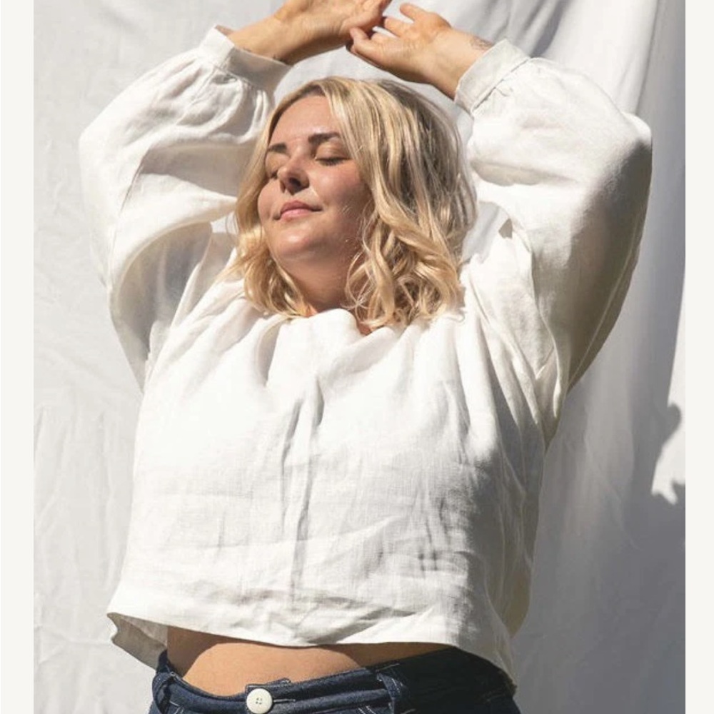 Seek Shelter Gloria Top in Ivory